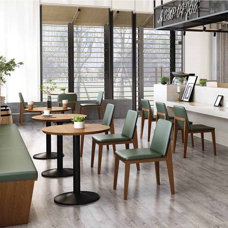 Restaurant Simple Leisure Dining Table Chair Sofa Combination Coffee Shop Bar Furniture