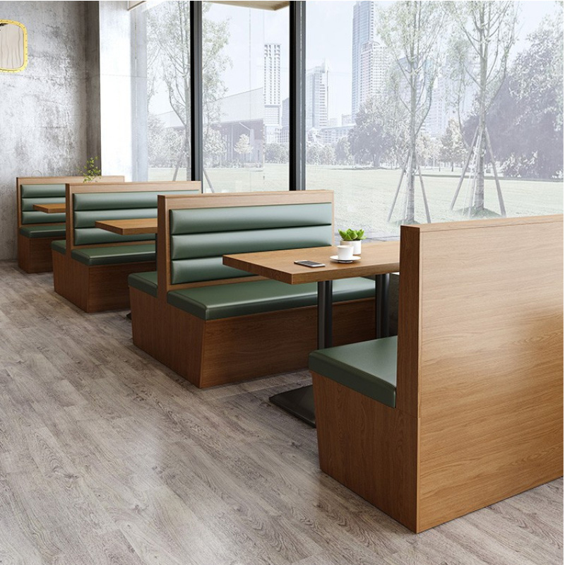 Restaurant Simple Leisure Dining Table Chair Sofa Combination Coffee Shop Bar Furniture