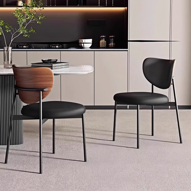 Iron chair coffee bar restaurant chair dining room chair library designer chair wholesale插图7