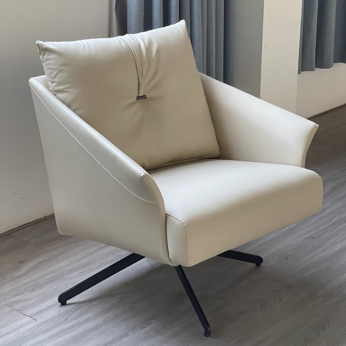 Modern luxury leisure chair hotel bedroom lounge chair living room chair