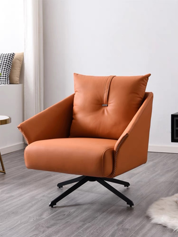 Modern luxury leisure chair hotel bedroom lounge chair living room chair