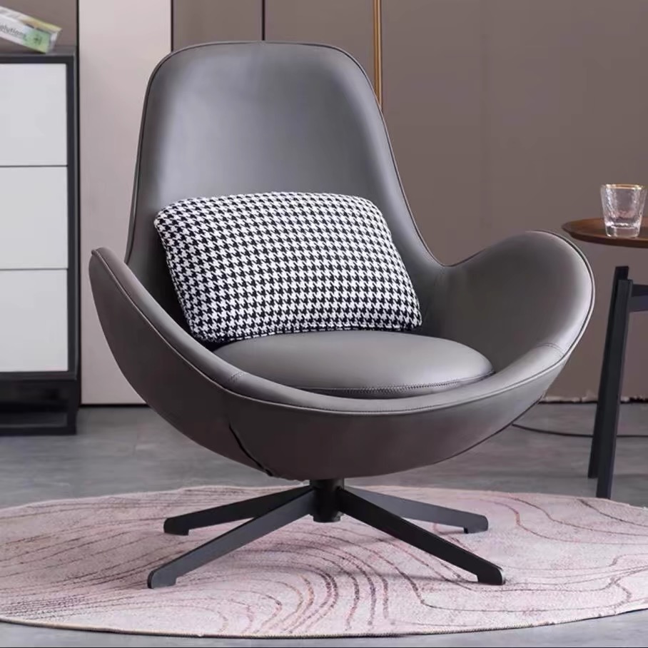 Modern luxury leisure chair hotel bedroom lounge chair living room chair插图7